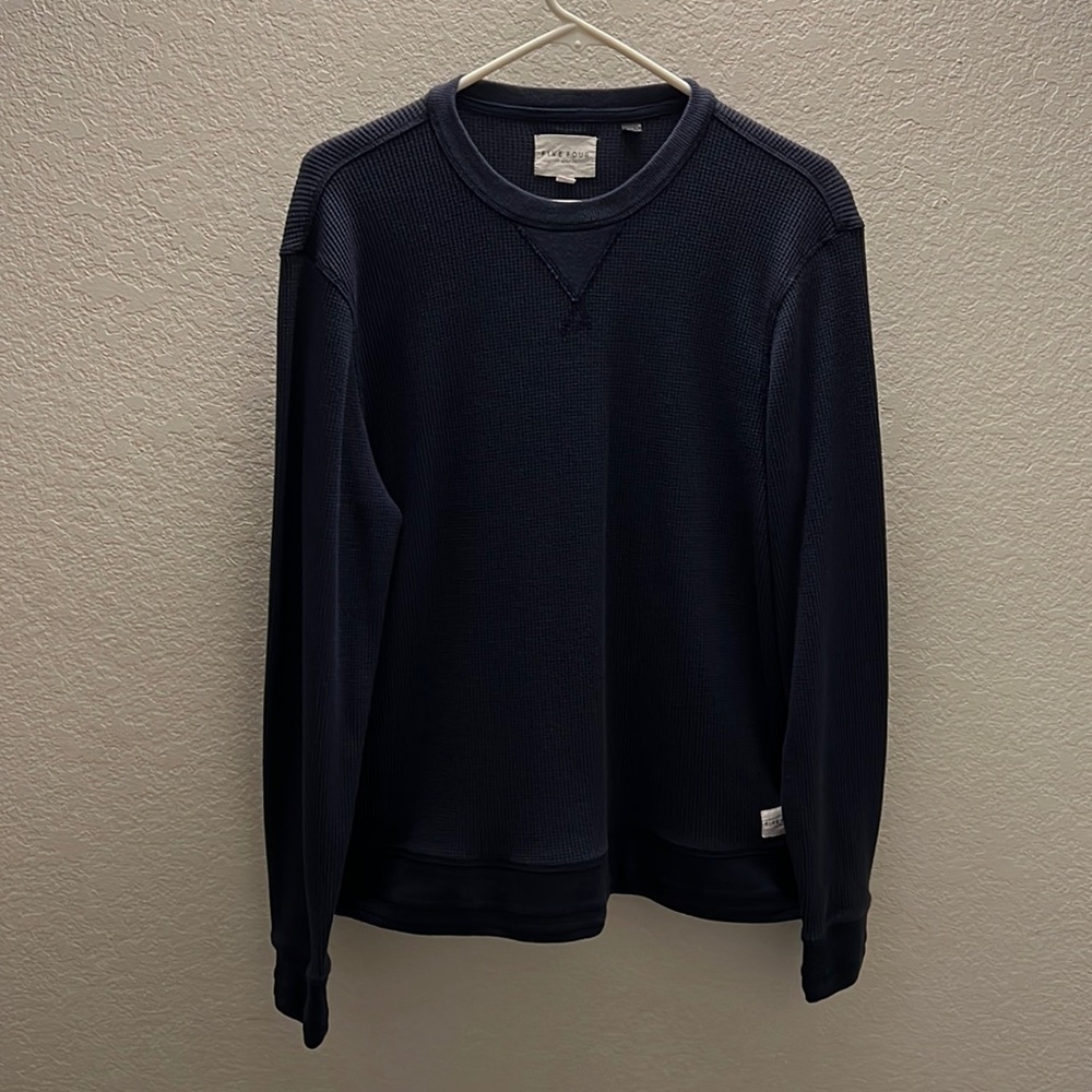 Five Four Men’s Gianni Medium Long Sleeve Shirt - Navy